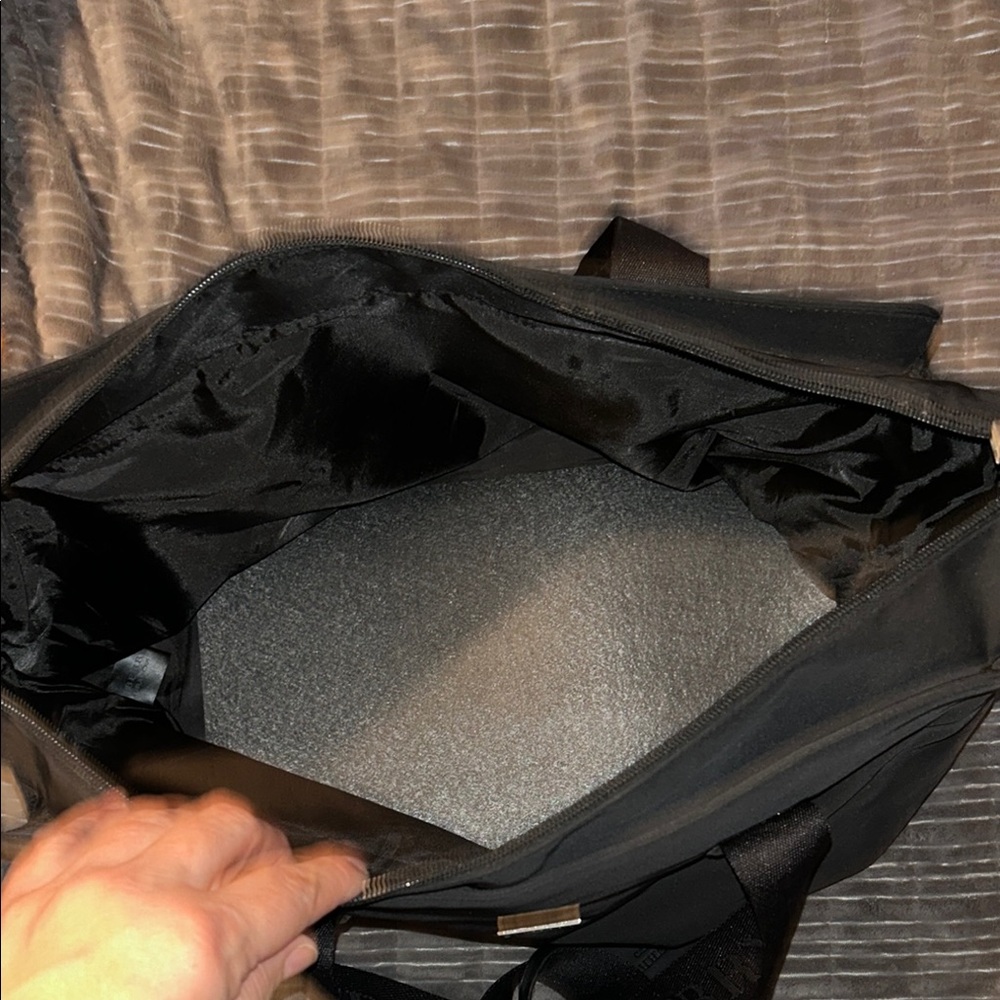 Burberry Black Tote Bag with Logo - Picture 2 of 3